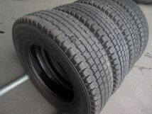 L1819 送料無料(沖縄・離島は除く) 4本SET価格! バリ溝 スタッドレス 205/70R16　111/109L ブリヂストン BS W969 205/70-16 205/70/16　　_画像2