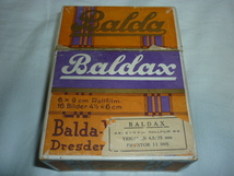 ■美品 極希少 1920年頃（大正9年）ドイツ製！Balda Baldax（バルダ バルダックス） Balda-Werk Dresden A21カメラの共箱_画像3