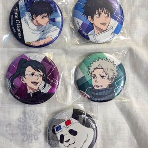 劇場版 呪術廻戦 0 ラメキラカンバッジコレクション 乙骨憂太・禪院真希・狗巻棘・パンダ