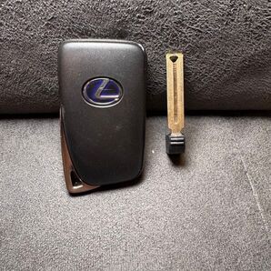 初期化済み 美品中古 レクサス 3ボタン スマートキー 14FAD ブランクキー付き