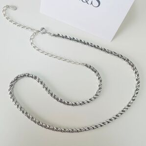 販売証明書付き★agete SVネックレス