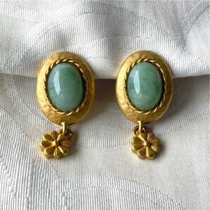 LESLIE BLOCK レスリーブロック ヴィンテージイヤリング やや大ぶり