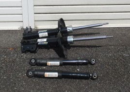 Fiat ＡＢＡＲＴＨ５００ GenuineSuspension　　KONI FSD shock absorber、スプリング　1台分