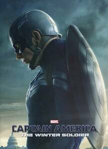  Captain * America winter * солдат брошюра & рекламная листовка # Chris * Evans #Captain America проспект *MARVEL aoaoya