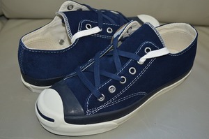 新品未使用 CONVERSE コンバース JACK PURCELL RET SUEDE ジャックパーセル スエード ネイビー 1CL600 13,200円 送料無料 US4 23センチ