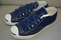 新品未使用 CONVERSE コンバース JACK PURCELL RET SUEDE ジャックパーセル ネイビー スエード 1CL600 13,200円 送料無料 US3.5 22.5センチ_画像2