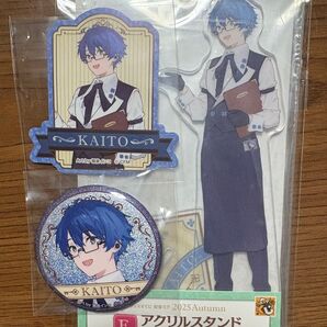 ボーカロイド アクリルスタンド KAITO グッスマくじ 缶バッジ