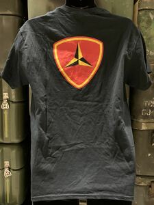  the US armed forces discharge goods new goods unused sea ..3D MARDIV T-shirt SIZE M USMC 3rd marine division no. 3 sea ... airsoft millimeter can 