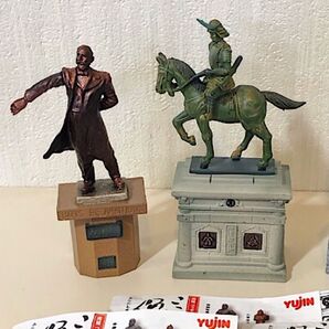 Yujin / こころの像紀行【クラーク博士像】【伊達政宗像】ミニブック2部 / 開封済未使用2セット