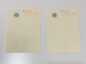  Volkswagen Mark post card 2 sheets 