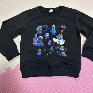 ロブロックス トレーナー 長袖トレーナー レインボーフレンズ ブルー キッズ 小さめ 120センチ 110センチ