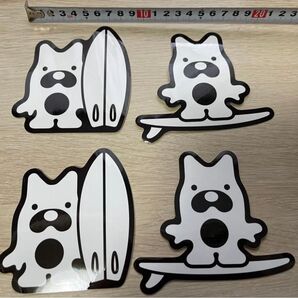 AbemaTVのアベマくんのサーフステッカー4枚セット