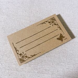 お洒落蝶 メモスタンプ(消しゴムはんこ)