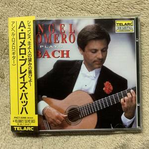 CD★TELARC　CD-80288★「アンヘル・ロメロ・プレイズ・バッハ」【シャコンヌ　主よ、人の望みの喜ぶよ】