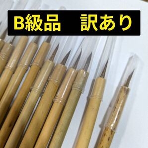 いたち面相筆 訳あり 10本 画材 日本画 岩絵具 絵の具 顔料 水彩画用品 墨 工芸品