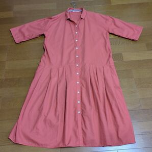 サンバレー 七分袖ワンピース