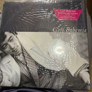 佐野元春 with the heartland Cafe Bohemia CD LP盤 当時物