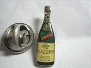  pin badge champagne bottle wine sake B