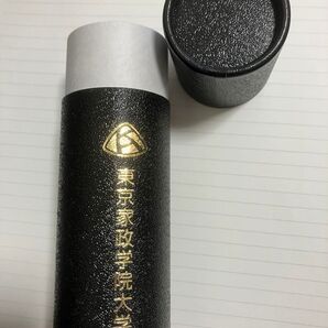 東京家政学院大学 卒業記念品の筒 ノベルティ