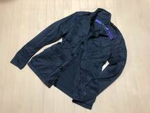 定16.8万【廃番/入手困難】センス抜群◎RALPH LAUREN最高位PURPLE LABEL 54/46コットン&ナイロン M-51仕様 最高級コンバットジャケット/RRL_画像1