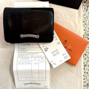 インボイス原本付属!正規品!購入証明付き!CHROME HEARTS クロムハーツ JOEY ジョーイ ウォレット 財布
