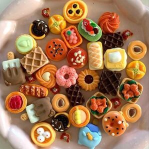 食べ物系 デコパーツ 40個セット