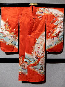 T853) 3 лет кимоно . нижняя рубашка кимоно длина 100cm длина рукава 65cm.47cm..