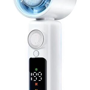 【炎暑対策・2025技術革新・ -25℃瞬間冷却】ハンディファン 携帯扇風機