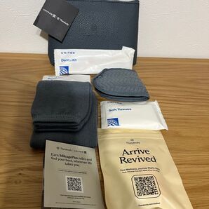 アメニティ ユナイテッド航空 Therabody ポーチ入り