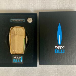 【新品未使用】ZIPPO BLU GOLD MARLBORO ジッポ ガスライター