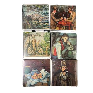 絵画 アートコースター 6枚セット