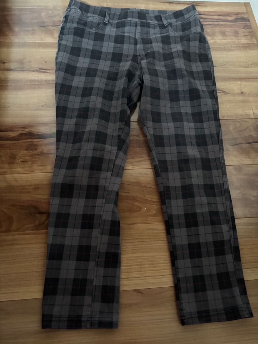 チェックパンツ チェック柄　パンツ 3Lサイズ　大きいサイズ