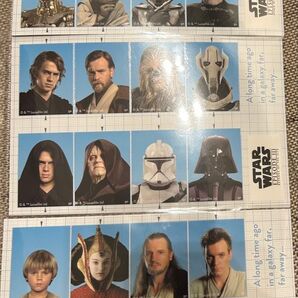 スターウォーズ 証明写真風シール3点セット