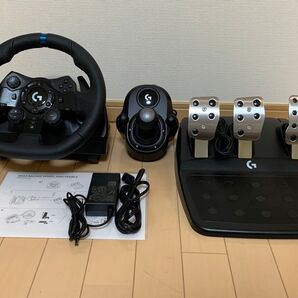 【最新型】 ロジクール G923 + シフター 作動確認済 中古美品』