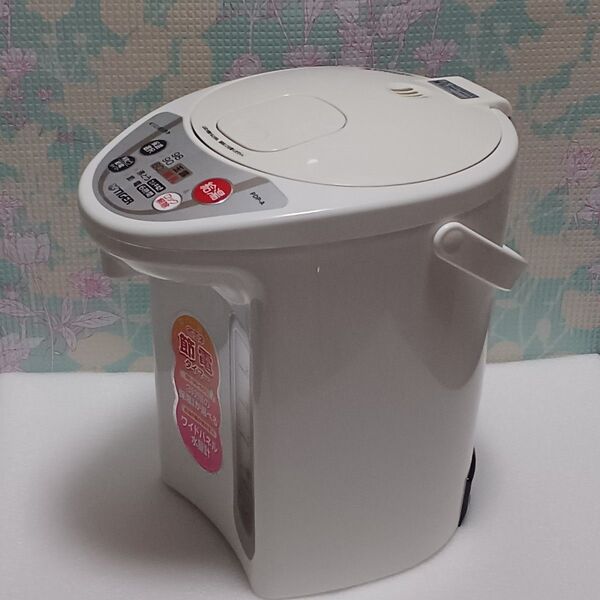 ○タイガー マイコン電動ポットPDP-A300ホワイトW 定格容量3.0L