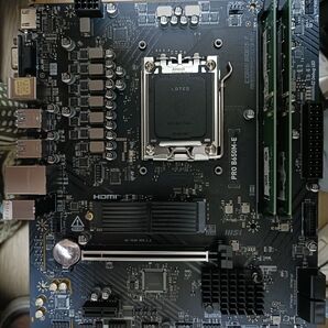 b650m msi マザーボード ddr5 16Gメモリ m.2ssd 512G gen4 SSD CPUクーラー 4点セット