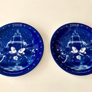 ディズニー/2008/2枚セット/ノベリティ/非売品 /イヤープレート