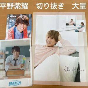 Number_i 平野紫耀 切り抜き大量 100ページ