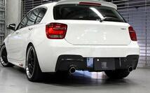 BMW 1シリーズ　F20　MスポーツPeformance 　リアルカーボン製 リア ディフューザー 2本出しマフラーライプ　送料無料_画像7