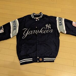 New York Yankees スタジアムジャケット ネイビー