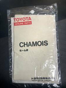 レア トヨタ 純正 CHAMOIS 最高級 セーム皮 当時 旧車 昭和 オプション？ 送料無料