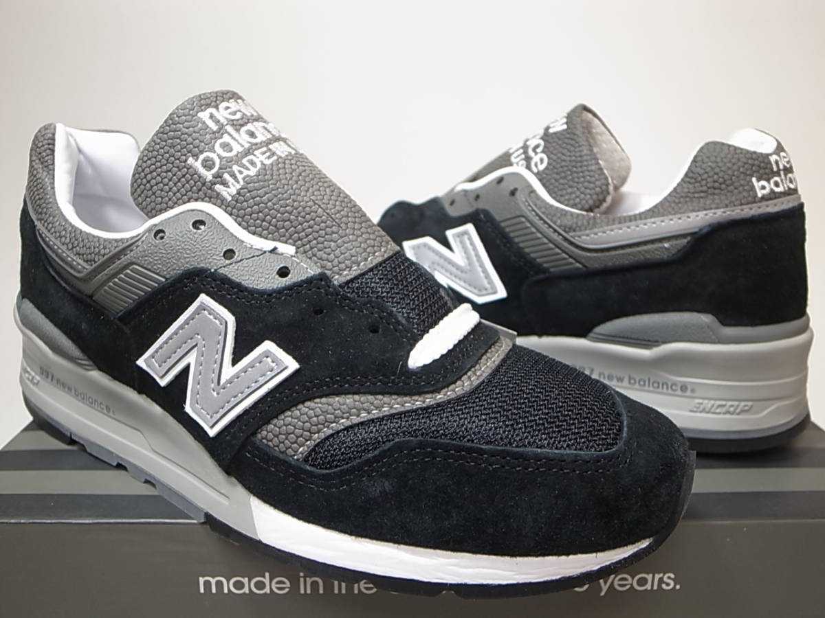 海外限定 NEW BALANCE USA製 MR993BK 29 5cm US11 5 新品 BLACK