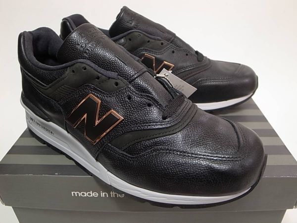 海外限定 日本未発売 NEW BALANCE USA製 M997BK 23 5cm US5 5 新品