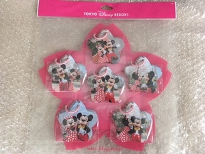 【即決】桜メモ　未使用/未開封　ミッキーミニー　TDR ディズニー　パーク　送料無料