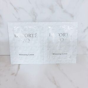 コスメデコルテ AQ ホワイトニング ローション 医薬部外品 美白化粧水 3ml×10 美白乳液 3ml×10包 セット