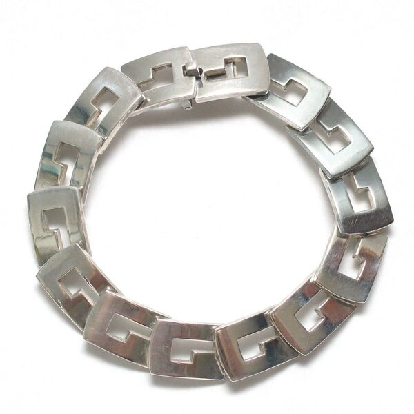 グッチ Gロゴ スターリングシルバー925 SV925 アクセサリー ブレスレット イタリー