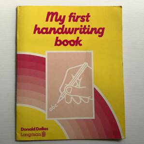 文字書き ■ARTBOOK_OUTLET■ 66-013 ★ 送料無料 初めてのハンドライティングブック MY FIRST HANDWRITING BOOK