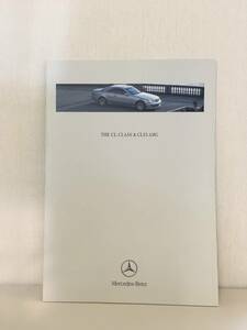 送料無料　メルセデスベンツ　日本語版カタログ　CLクラス　CL55AMG Mercedes-Benz-CLClass　C215 