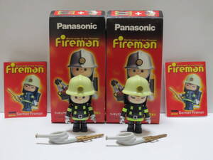 開封品 Panasonic パナソニック Fireman ファイアマン フィギュア ドイツ 男＆女 2個セット