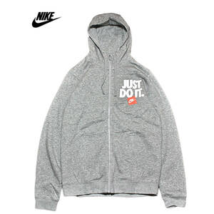 [ new goods ] Nike JDI fleece full Zip f-ti[063: ash ]M NIKE NSW sweat parka with a raised back training Jim 